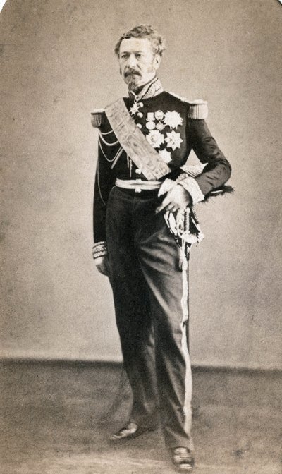 Ritratto del maresciallo Niel (1802-1869). Fotografia di Mayer e Pierson da Meyer and Pierson
