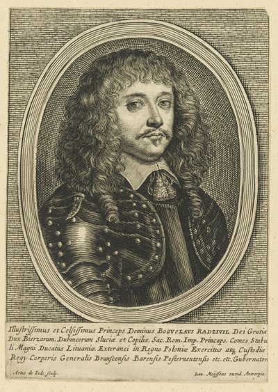 Ritratto di Boguslaw Radziwill 1620-1669, c. 1650 da Meyssens