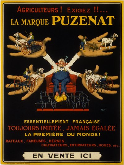 Agricoltori! esigete!!... il marchio Puzenat essenzialmente francese da Mich
