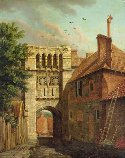 Westgate, Winchester da Michael (1743 1801) Rooker