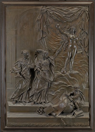 I rilievi di Stowe: forse la Verità che si rivela alle Arti Liberali, c.1715 da Michael (attr.to) Chuke