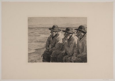 Tre pescatori da Michael Ancher