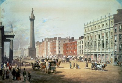Sackville Street, Dublino da Michael Angelo Hayes
