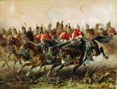 La carica della Brigata Leggera durante la battaglia di Balaclava da Michael Angelo Hayes