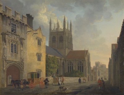 Merton College, Oxford da Michael Angelo Rooker