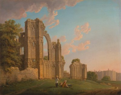Abbazia di Santa Maria, York da Michael Angelo Rooker