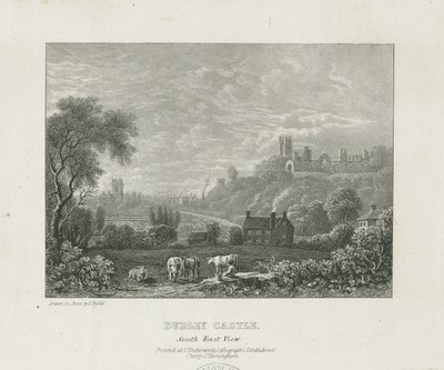 Castello di Dudley da Michael Burghers