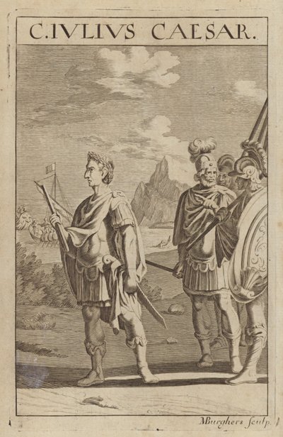 Giulio Cesare, statista e generale romano da Michael Burghers