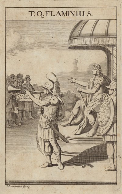 Tito Quinzio Flaminino, generale romano da Michael Burghers