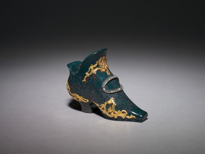 Scarpa in miniatura, ditta di Peter Carl Fabergé da Michael Evlampievich Perkhin