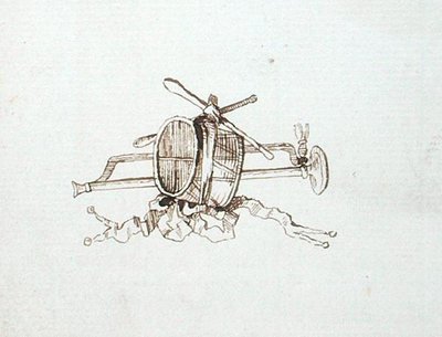 Disegno dal taccuino di Michael Faraday da Michael Faraday
