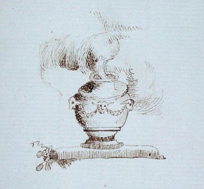 Disegno dal taccuino di Michael Faraday da Michael Faraday