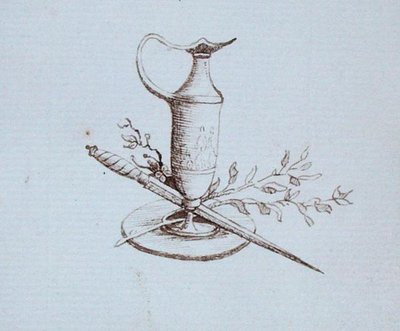Disegno dal taccuino di Michael Faraday da Michael Faraday