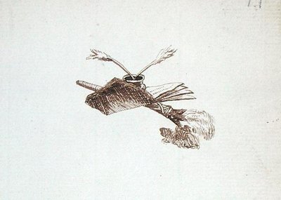 Disegno dal taccuino di Michael Faraday da Michael Faraday