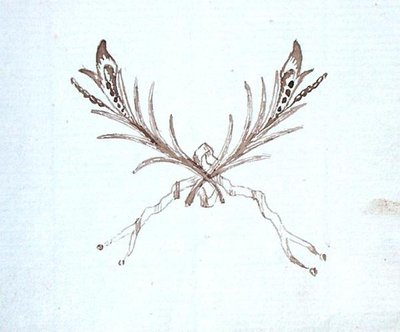 Disegno dal taccuino di Michael Faraday da Michael Faraday