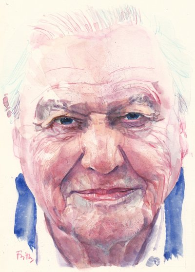 Sir David Attenborough da Michael Frith