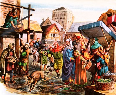 Una città nel Medioevo da Michael Godfrey