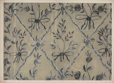 Muro decorato a mano libera, c. 1939 da Michael Lauretano