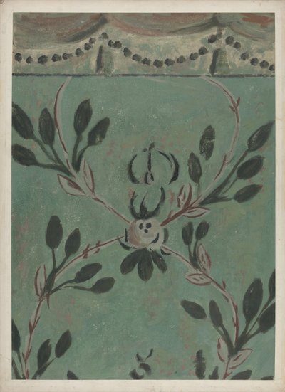 Decorazione murale a mano libera, 1935-1942 da Michael Lauretano