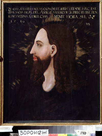 Ritratto di Cristo da Michael Ostendorfer