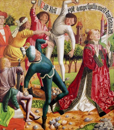 La lapidazione di Santo Stefano, dall