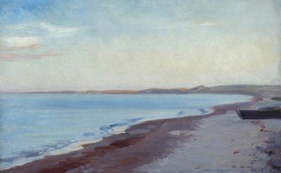M.P. Ancher, sulla spiaggia di Skagen da Michael Peter Ancher
