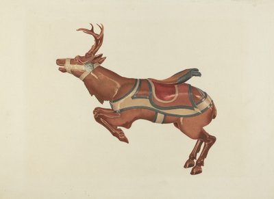 Renna da giostra, c. 1939 da Michael Riccitelli