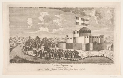 Fredensborg sulla costa della Guinea da Michael Rössler