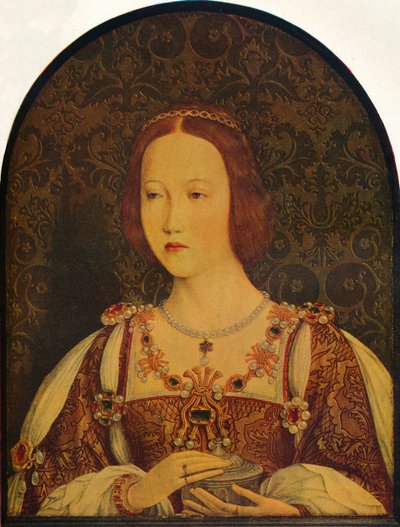 Ritratto di una donna, possibilmente Isabella I di Castiglia, fine XV-inizio XVI secolo, 1930 da Michael Sittow