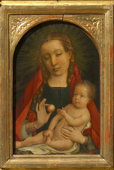 La Vergine e il Bambino da Michael Sittow