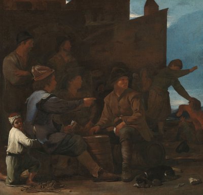 I giocatori di carte da Michael Sweerts