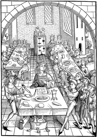 Illustrazione per il libro Schatzkammer da Michael Wolgemut