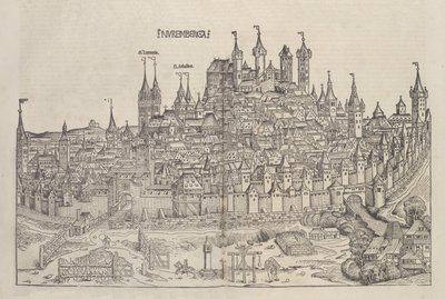 Norimberga, 1493 da Michael Wolgemut