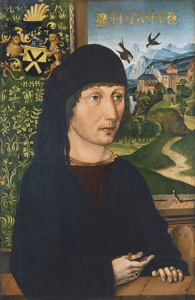 Ritratto di Levinus Memminger, ca 1485 da Michael Wolgemut