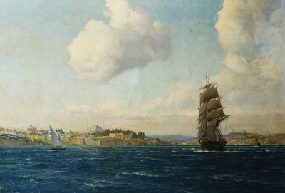 Una vista di Costantinopoli da Michael Zeno Diemer