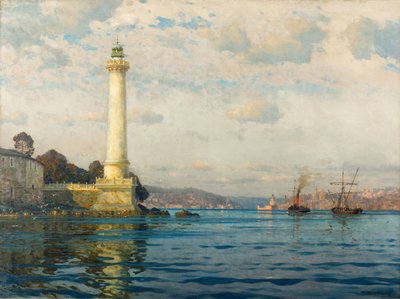 Faro di Ahirkapi Feneri, inizio XX sec. da Michael Zeno Diemer