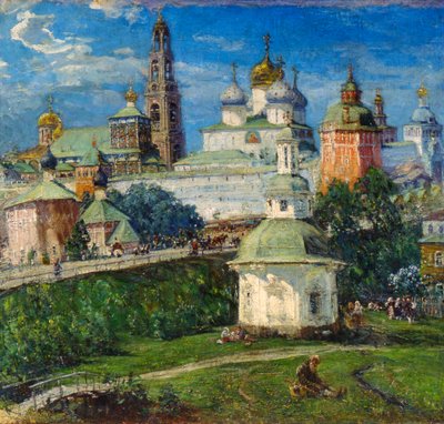 La Lavra della Trinità di San Sergio a Sergiyev Posad da Michail Boskin