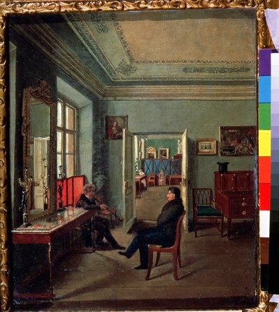 Nella stanza da Michail Fyodorovich Davydov