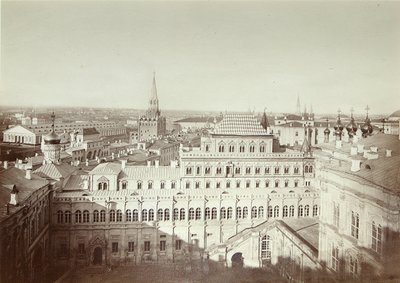 Facciata del Palazzo Terem nel Cremlino di Mosca da Michail Michailovich Panov