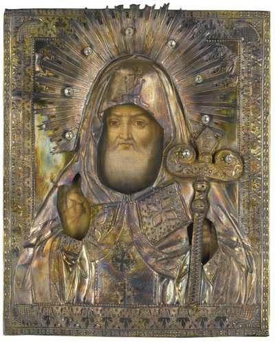 San Mitrofan di Voronezh, 1835 da Michail Vasilyevich Borodulin