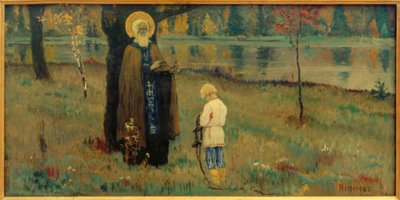Visione del ragazzo Bartolomeo da Michail Wassiljewitsch Nesterow
