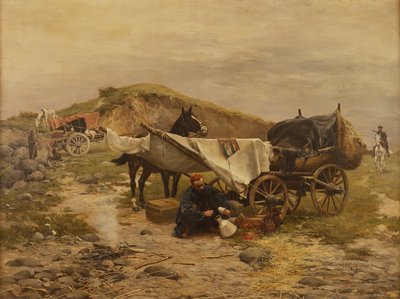 Tartari a riposo da Michal Pawel Gorstkin Wywiórski