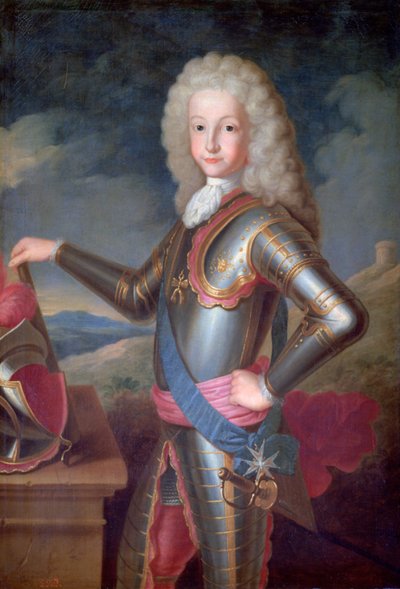 Luigi I, Principe delle Asturie, Re di Spagna da Michel Ange Houasse