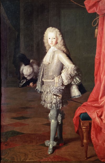 Ritratto di Luigi I di Spagna da Michel Ange Houasse