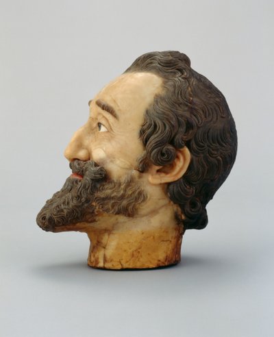 Ritratto di Enrico IV di Francia, c.1610 (cera) da Michel Bourdin