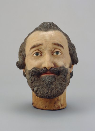 Testa ritratto di Enrico IV di Francia, c.1610 da Michel Bourdin