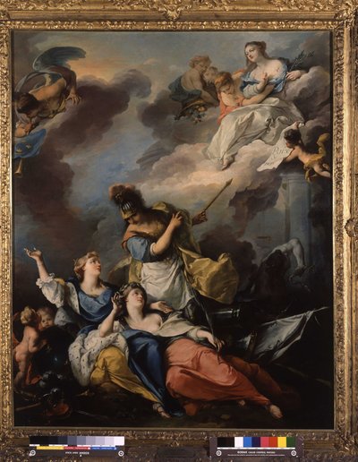 Allegoria della Pace di Vienna nel 1606 da Michel Francois Dandre Bardon