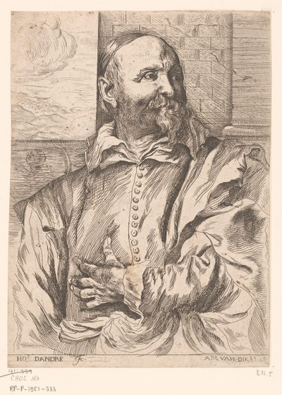 Ritratto di Jan (I) Snellinck da Michel Francois Dandre Bardon