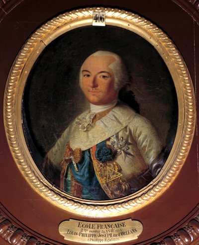 Ritratto di Philippe Égalité (1747-1793), Luigi Filippo II Giuseppe d