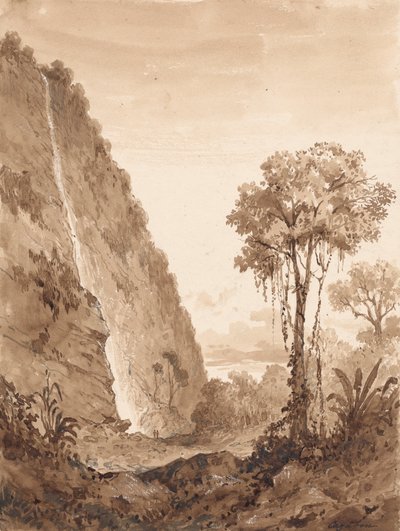 Cascata di Maraccas da Michel Jean Cazabon